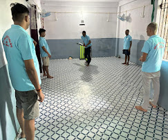 Recreation hall at Shanti Nasha Mukti Kendra